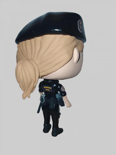 Funcops Guardia civil con uniforme del GRS Grupo Rural de Seguridad mujer [1]