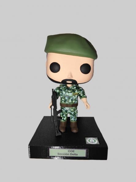 Funcops con uniforme de camuflaje del Ejército de Tierra COE Cuerpo de Operaciones Especiales hombre [0]