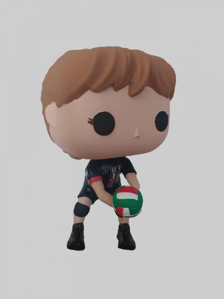 Funcops Jugador o Jugadora de Voleibol Voley playa mujer o hombre con la equipación de tu equipo o club [0]