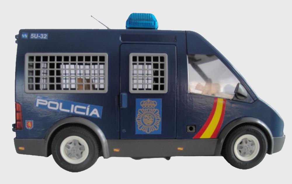 Playmobil Coche Zeta personalizado con los distintivos de la Policía  nacional CNP de España: 69,95 €