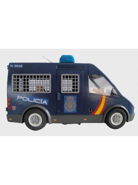 Playmobil furgoneta personalizada con los distintivos de la Unidad de Intervención UIP de la Policía Nacional CNP [1]