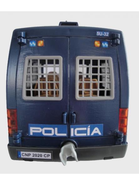 Playmobil furgoneta personalizada con los distintivos de la Unidad de Intervención UIP de la Policía Nacional CNP [2]