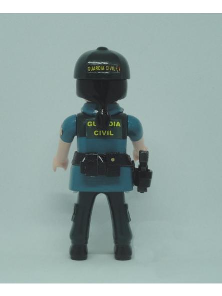 Playmobil personalizado Guardia Civil uniforme seguridad ciudadana mujer  [1]