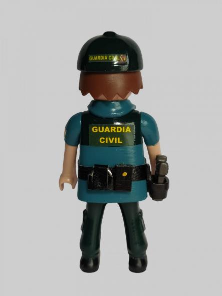 Playmobil personalizado Guardia Civil uniforme seguridad ciudadana hombre [1]