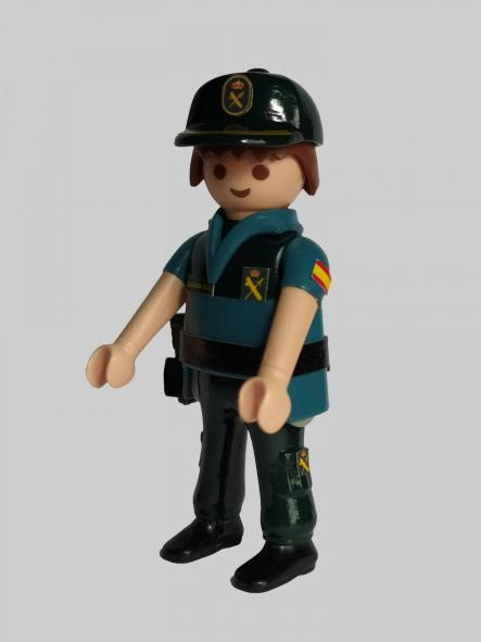 Playmobil personalizado Guardia Civil uniforme seguridad ciudadana hombre [2]