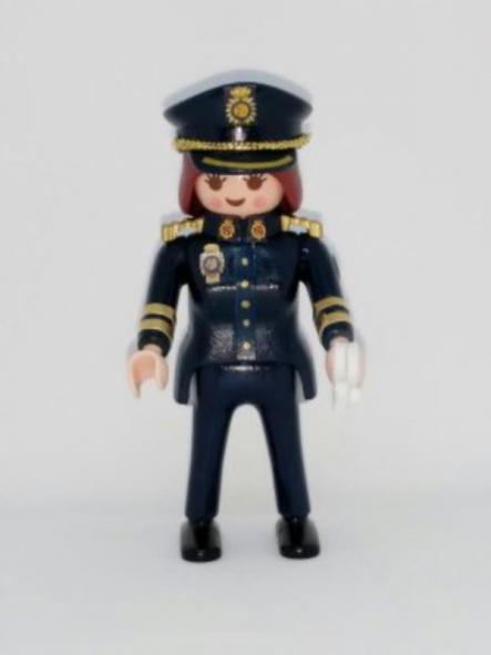 Playmobil personalizado Policía nacional CNP uniforme gran gala con pantalón mujer