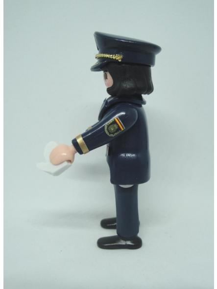 Playmobil personalizado Policía nacional CNP uniforme de gala mujer [3]