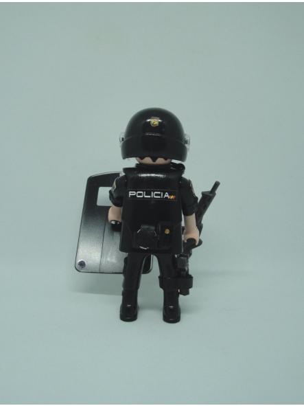 Playmobil personalizado policía nacional CNP unidad de prevención y reacción UPR hombre [1]