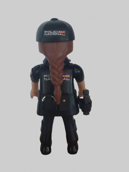 Playmobil personalizado con uniforme de la Policía Nacional seguridad ciudadana mujer [2]