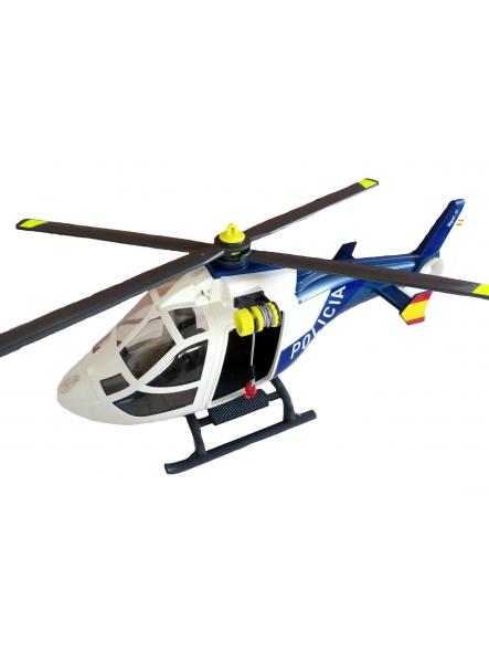 Playmobil helicóptero personalizado con los distintivos de la Policía Nacional CNP [1]