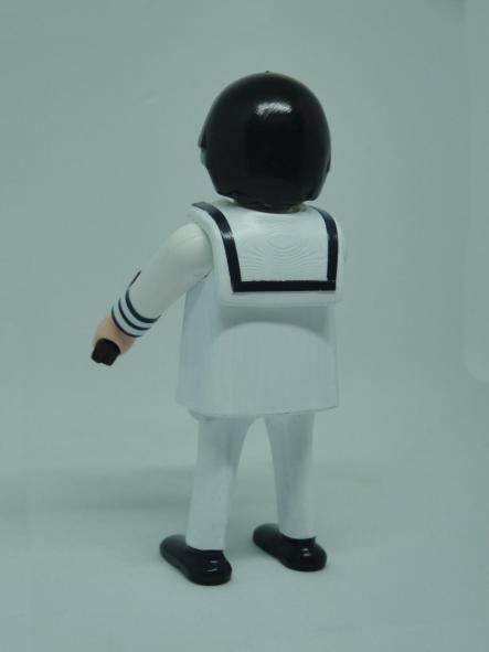 Playmobil personalizado con traje marinero blanco de primera comunión con cruz modelo niño [0]
