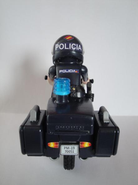 Playmobil personalizado Policía Nacional CNP Grupo de Motos patrulla seguridad ciudadana elige hombre o mujer [1]
