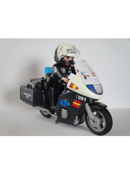 Playmobil personalizado Policía Nacional CNP Grupo de Motos patrulla seguridad ciudadana elige hombre o mujer [3]