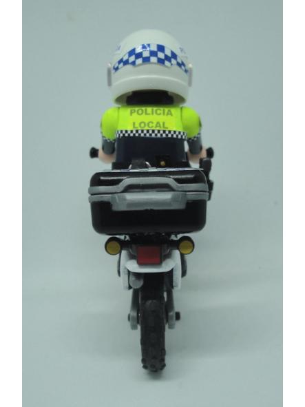 Playmobil personalizado Policía Local Granada patrulla con moto elige hombre o mujer [3]