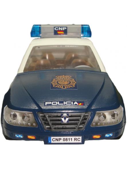 Playmobil Coche Zeta personalizado con los distintivos de la Policía nacional CNP de España