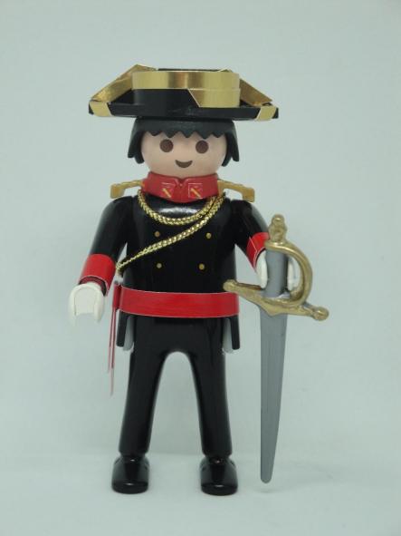  Playmobil personalizado con uniforme gala fajín y espada de la guardia civil hombre [0]