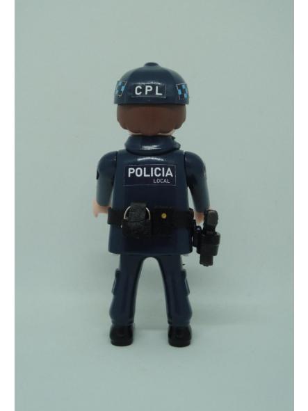 Playmobil personalizado uniforme policía local castilla la mancha valdepeñas hombre [1]