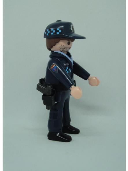 Playmobil personalizado uniforme policía local castilla la mancha valdepeñas hombre [3]