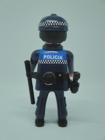 Playmobil personalizado policía local Miranda de Ebro uniforme modelo Castilla León hombre [1]