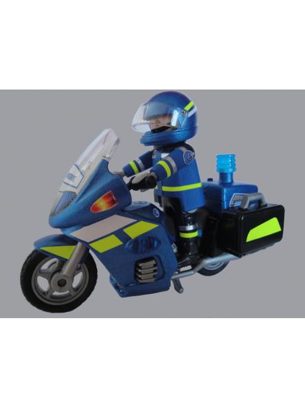 Playmobil moto tráfico Gendarmerie francesa elige hombre o mujer [2]