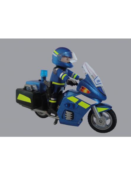 Playmobil moto tráfico Gendarmerie francesa elige hombre o mujer [3]