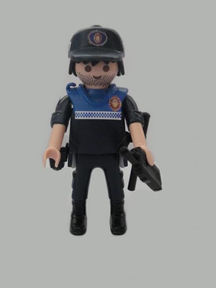 Playmobil personalizado uniforme Policía Portuaria de Barcelona hombre [0]