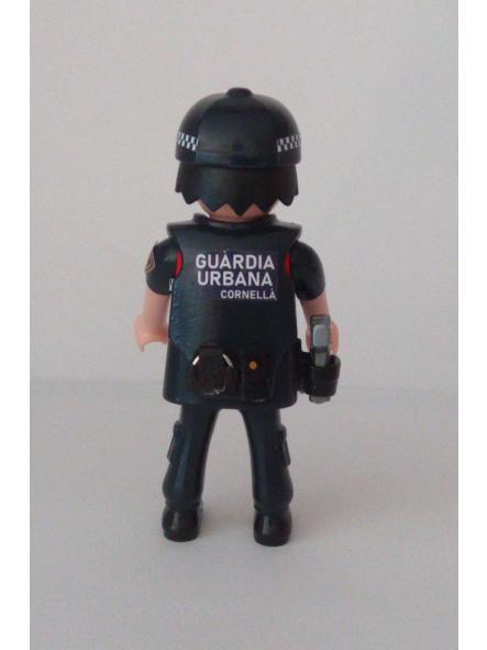 Playmobil personalizado con uniforme de la guardia urbana de Cornellá hombre [1]