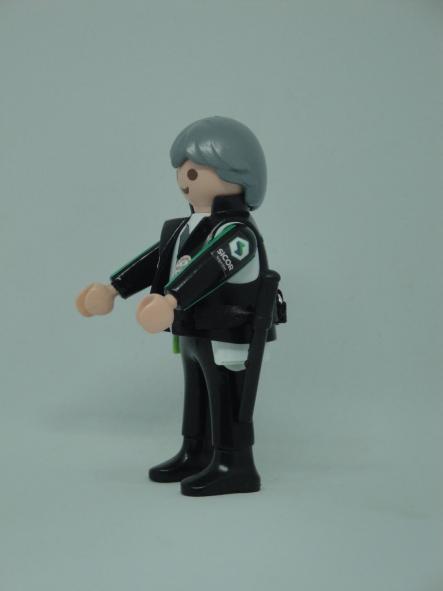 Playmobil personalizado Vigilante de Seguridad Compañía SICOR corte ingles hombre [2]