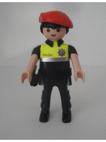 Playmobil personalizado Uniforme Policía Local Udaltzaingoa de Bilbao hombre [0]
