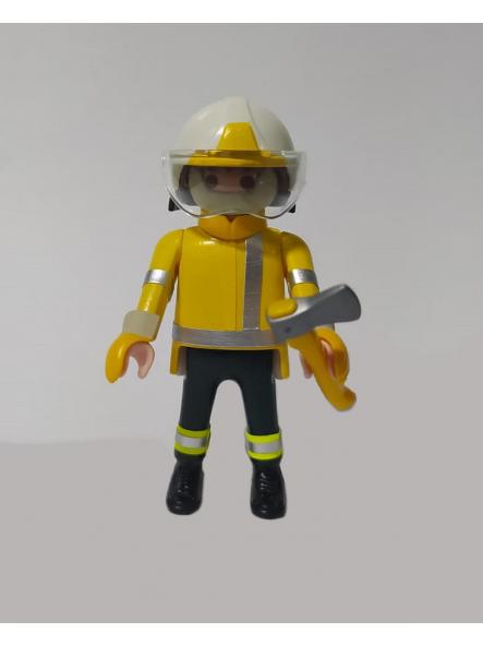 Playmobil personalizado con uniforme de los bomberos forestales de Francia ONF DFCI hombre 