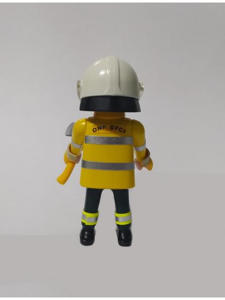 Playmobil personalizado con uniforme de los bomberos forestales de Francia ONF DFCI hombre  [1]