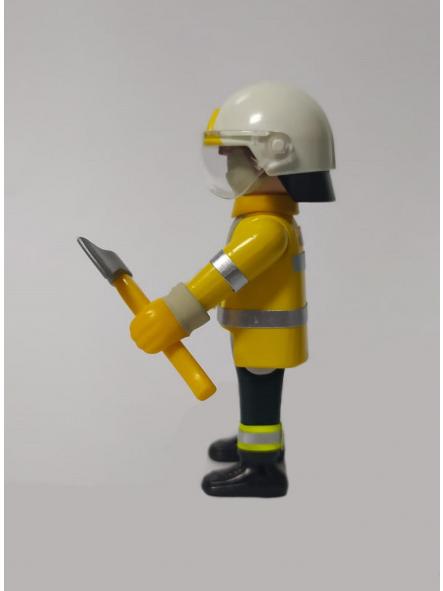 Playmobil personalizado con uniforme de los bomberos forestales de Francia ONF DFCI hombre  [2]