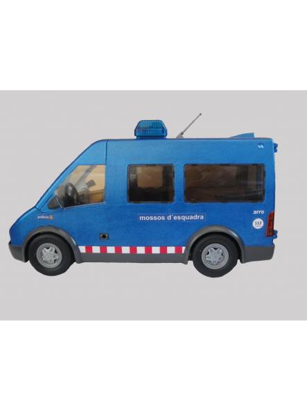 Playmobil furgoneta personalizada con los distintivos de los Mossos de Esquadra ARRO Área Regional de Recursos Operativos  [2]