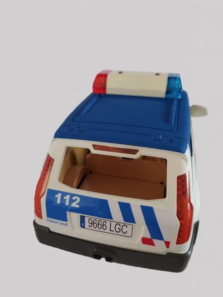 Playmobil coche personalizado con los distintivos de la Policía Local de Segovia Castilla León [1]