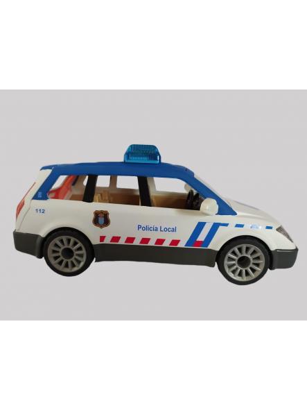Playmobil coche personalizado con los distintivos de la Policía Local de Segovia Castilla León [2]