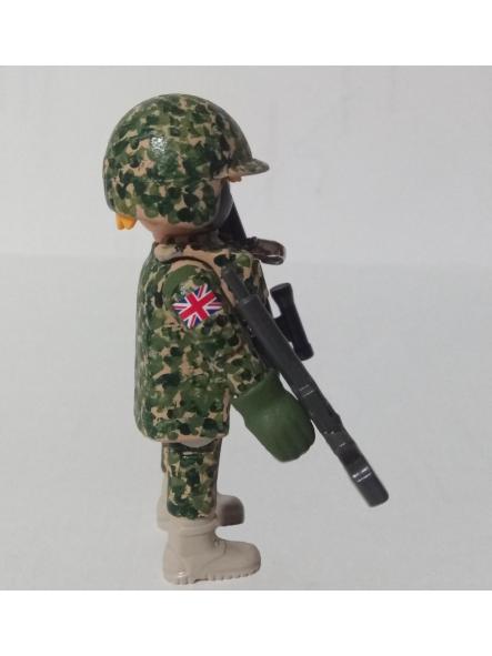 Playmobil personalizado Ejército Británico uniforme camuflaje hombre [1]
