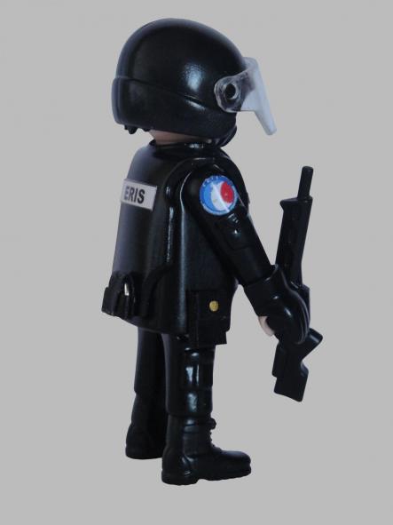 Playmobil personalizado con uniforme SWAT Administración Penitenciaria Francia Administration Penitentiaire ERIS hombre [3]
