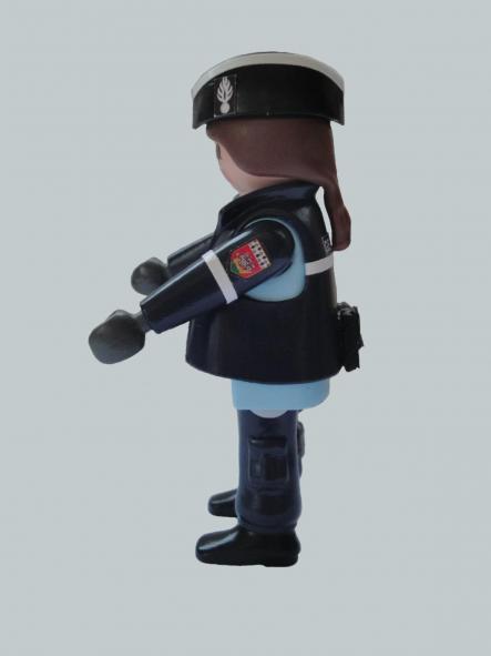 Playmobil Gendarmerie Francia con uniforme de chaqueta mujer [3]