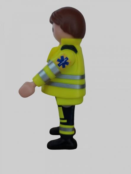 Playmobil personalizado con uniforme de técnico de emergencias sanitarias de Madrid hombre [3]