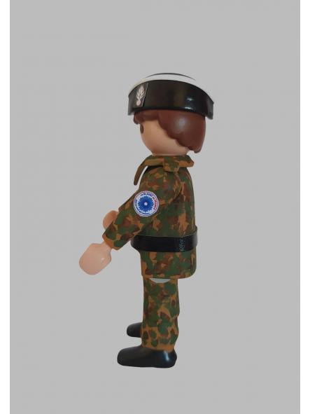 Playmobil personalizado uniforme camuflaje Gendarmerie Francia hombre [1]