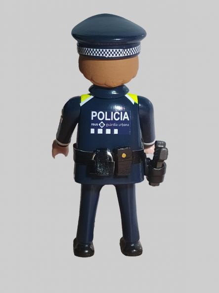 Playmobil personalizado con uniforme de la Policía Guardia Urbana de Reus Tarragona hombre [1]