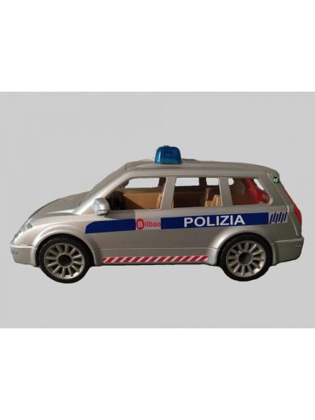 Playmobil coche personalizado con los distintivos de la Policía Municipal Udaltzaingoa de Bilbao [2]
