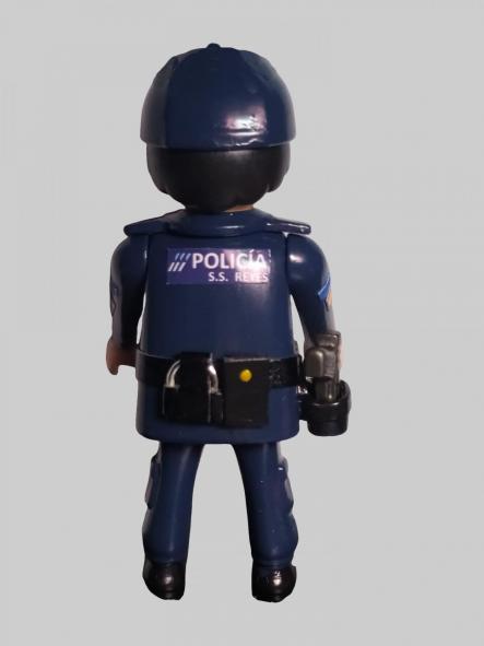 Playmobil personalizado Policía Local San Sebastián de los Reyes Comunidad de Madrid hombre [1]