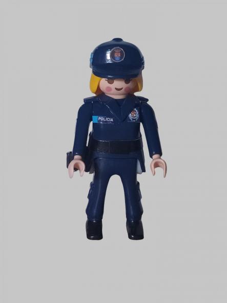Playmobil personalizado uniforme Policía Local de Extremadura mujer