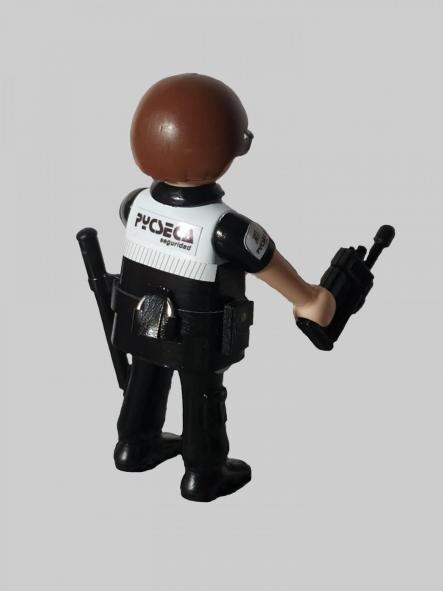 Playmobil Vigilante de Seguridad personalizado con el uniforme de la Compañía Pycseca hombre [1]