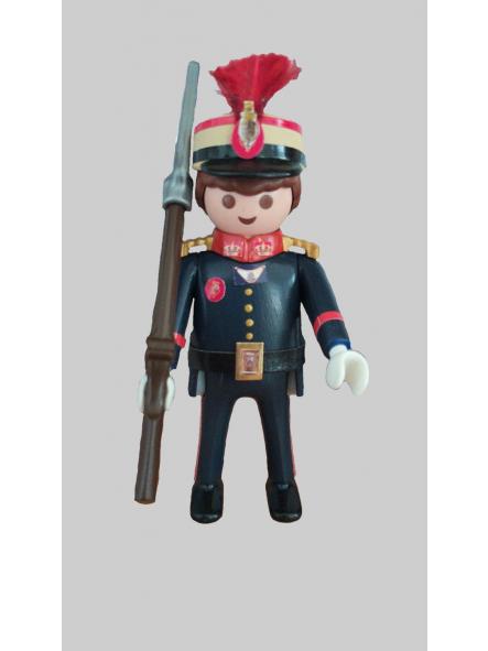 Playmobil personalizado con uniforme de gala de la Guardia Real hombre