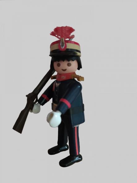 Playmobil personalizado con uniforme de gala de la Guardia Real hombre [1]