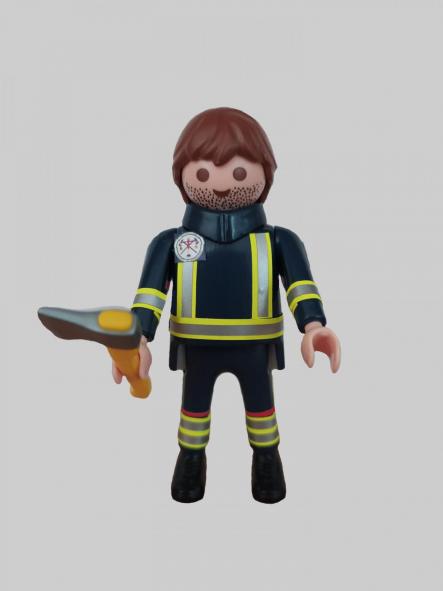 Playmobil personalizado Bomberos de Marbella Málaga Andalucía hombre