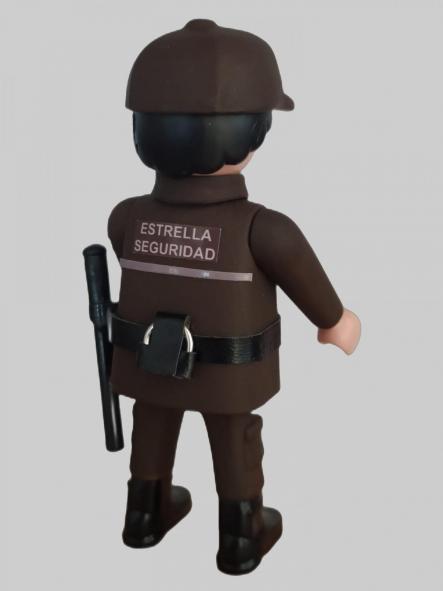 Playmobil Vigilante de Seguridad personalizado con el uniforme de la Compañía Estrella hombre [1]