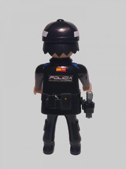 Playmobil custom Nuevo Uniforme Policía Municipal de Madrid hombre [1]